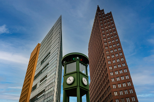 Modern office buildings at Potzdamer Platz in Berlin