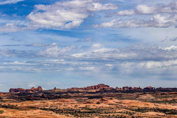 istock Red rock desert in Moab, Utah 1366823541