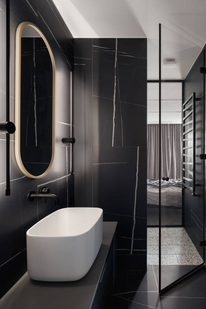 istock Elegant and modern bathroom 1366823781