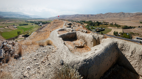 Van/Turkey. Ruins of Vahramaberd Fortress. Shirak Region (786-760 BC)