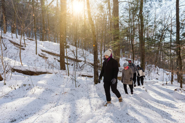 istock People Hiking on the Mountain with Snow 1366828232
