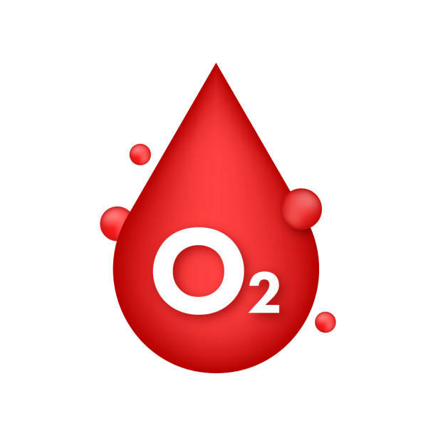 ilustrações de stock, clip art, desenhos animados e ícones de blood o2, great design for any purposes. vector illustration design. - red blood cell