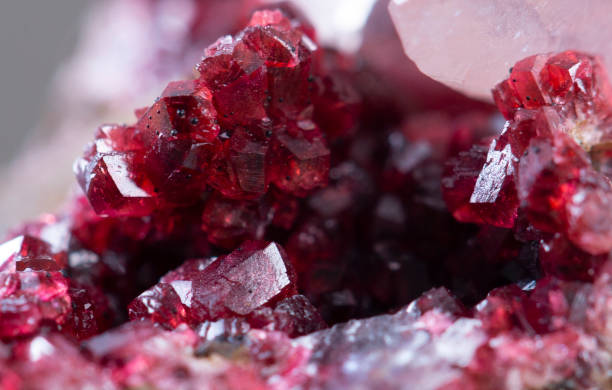 istock rosalite mineral specimen stone rock geology gem crystal 1366837339