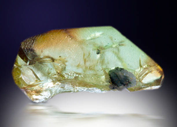 istock sphene mineral specimen stone rock geology gem crystal 1366839572