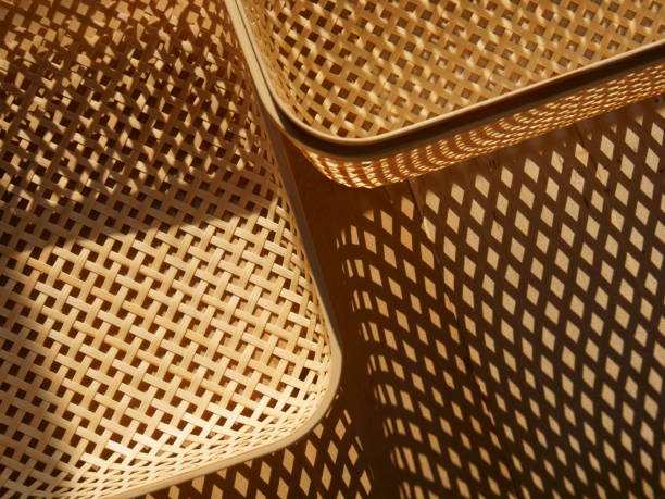istock Bamboo Craft, Handicraft made of bamboo (Bambusa vulgaris) 1366843688