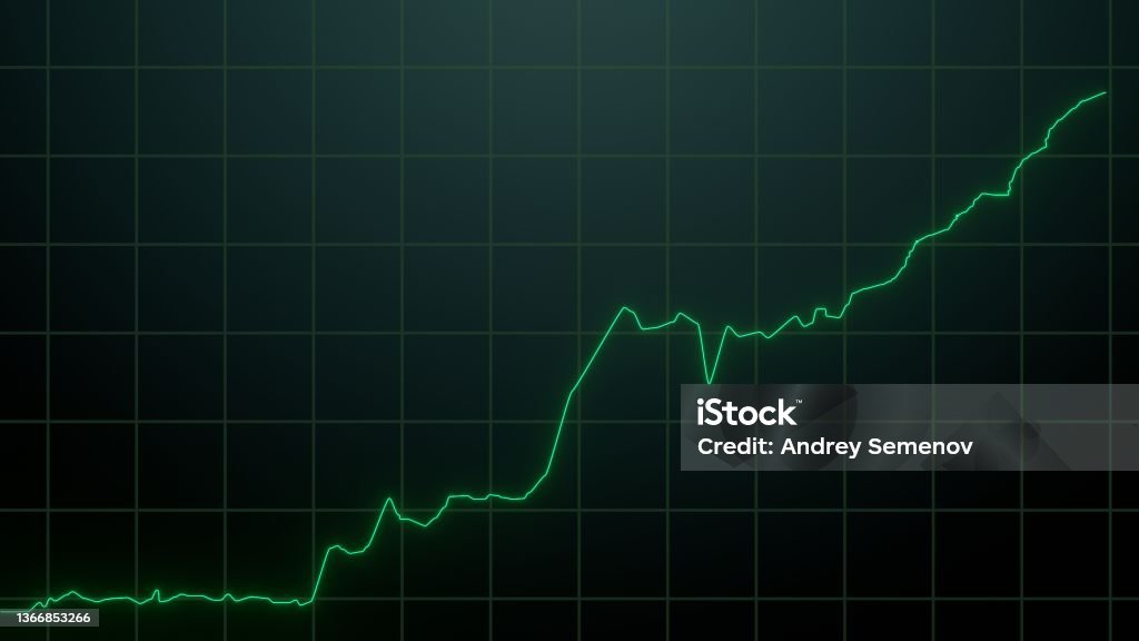 Stock Chart Going Up Stock Photo Download Image Now Analyzing