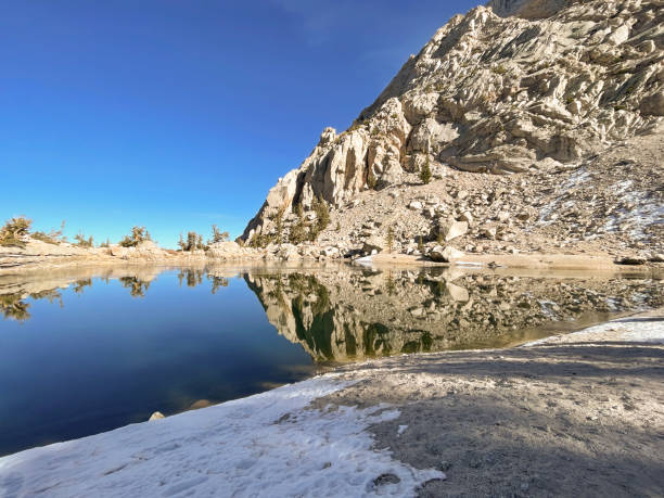 View of Lone Pine lake in mount Whitney  located near Lone Pine, California