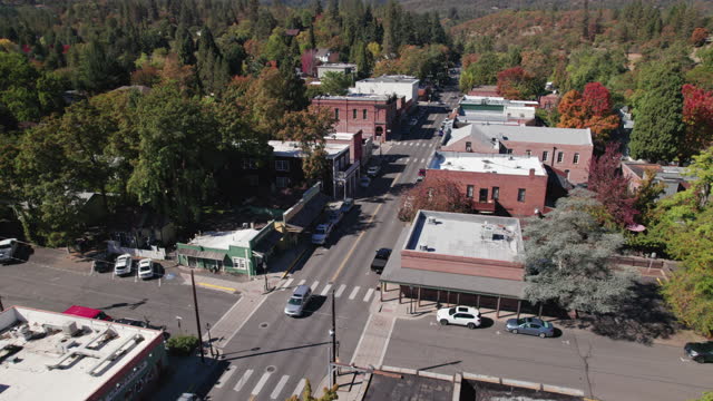 Drone View of Jacksonville, OR