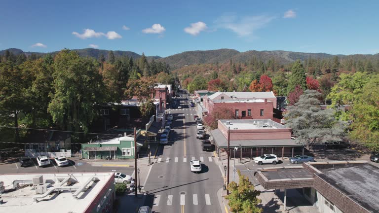 Drone View of Jacksonville, OR