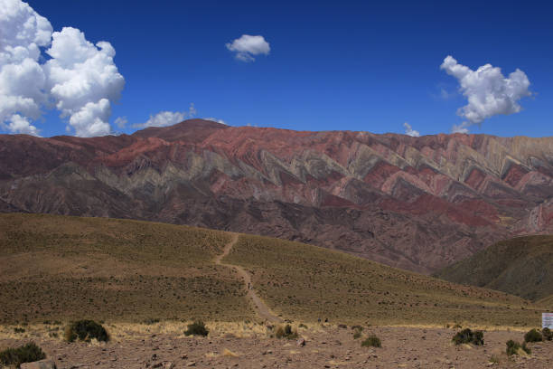 The hornacal is a hill of beautiful colors that is located in Jujuy, Argentina. In the middle of nature and unique landscapes on an August afternoon