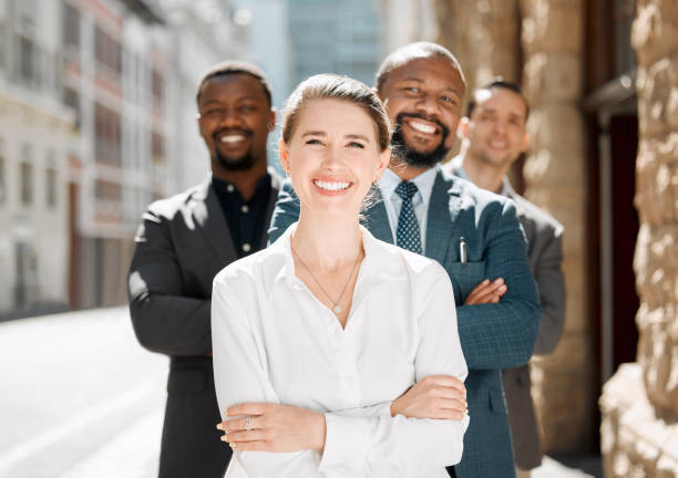 Shot of a group of business people together Here to solve your case lawyer stock pictures, royalty-free photos & images