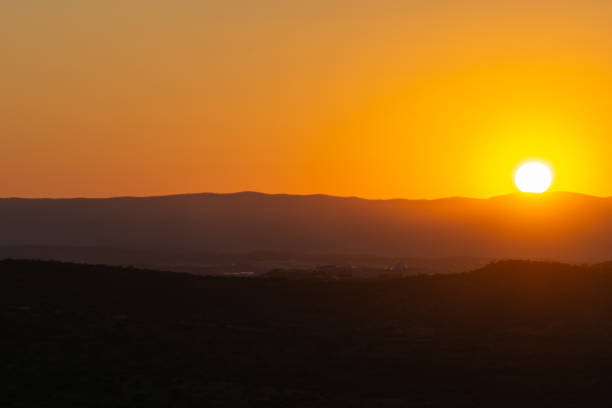 istock Sunset across African landscape 1366920224