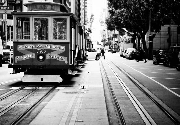 istock Cable Car, California Street, San Francisco. 1366921290
