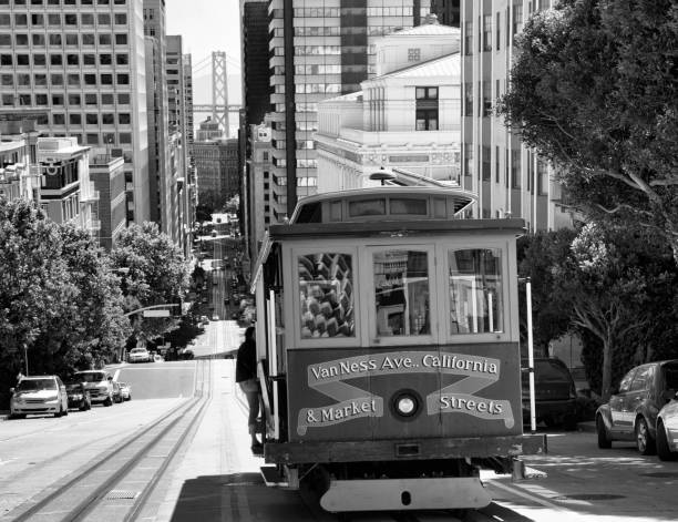 istock Cable Car, California Street, San Francisco. 1366921328