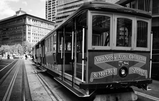 istock Cable Car, California Street, San Francisco. 1366923266