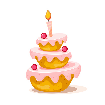 Velas DE Cumpleaños Número UNO Vector Velas DE Cumpleaños Número UNO Vector