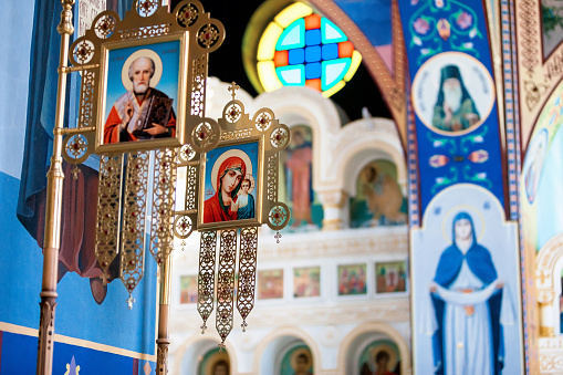 istock the iconostasis in the Orthodox Church 1366932466