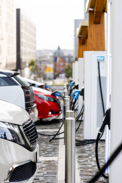 Electric Vehicle On Charge