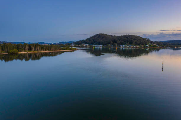 istock Sunrise waterscape over the bay 1366933864