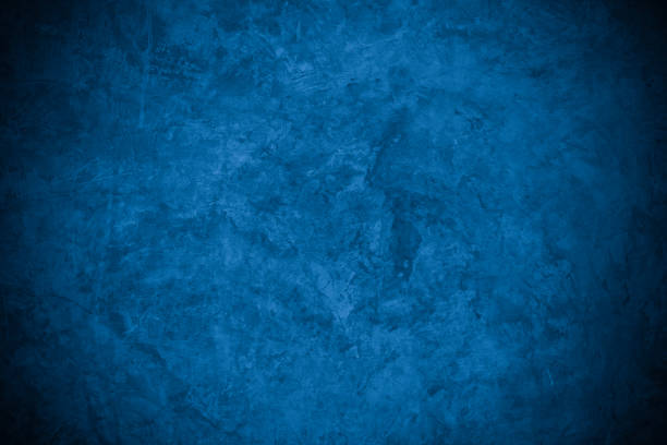 istock Old wall pattern texture cement blue dark abstract  blue color design are light with black gradient background. 1366933967