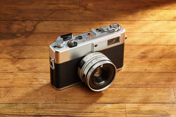 Vintage analog 35mm film camera