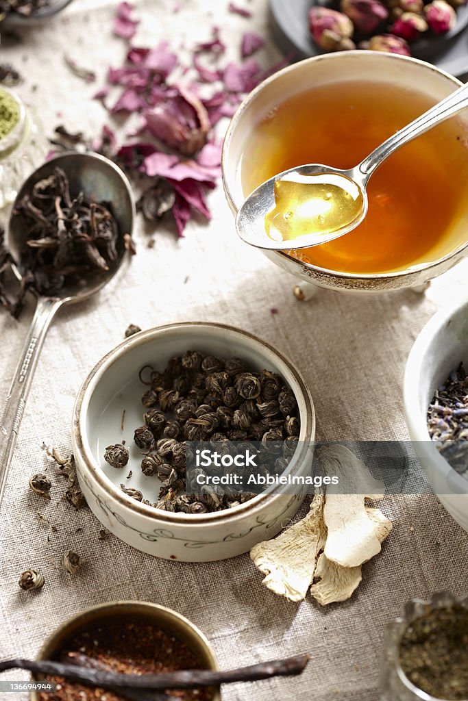 Secco tè - Foto stock royalty-free di Tè Oolong
