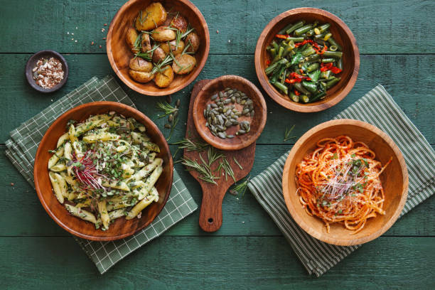 istock Vegetarian Dishes for Family Dinner 1366952932
