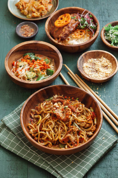 istock Spicy Korean Beef Noodles 1366952976