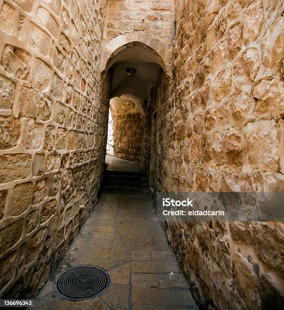Stare Jerozolima Alley - zdjęcia stockowe i więcej obrazów Jerozolima - Jerozolima, Uliczka, Stara Jerozolima