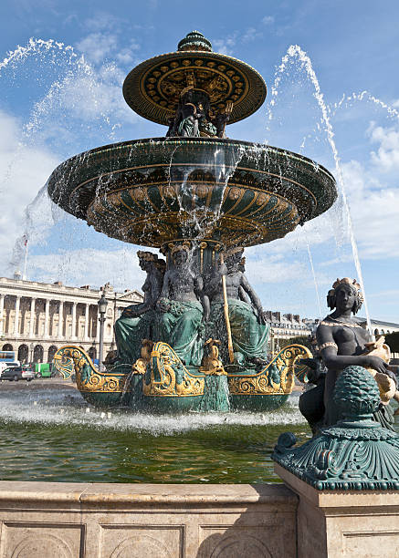 istock Fountain at Concorde in Paris 136696735