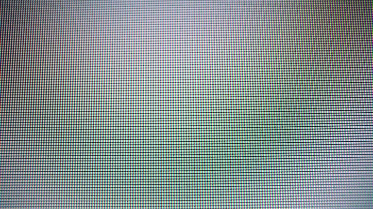 Empty white computer screen