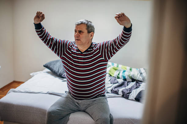 istock Morning gymnastics, waking up 1366977547