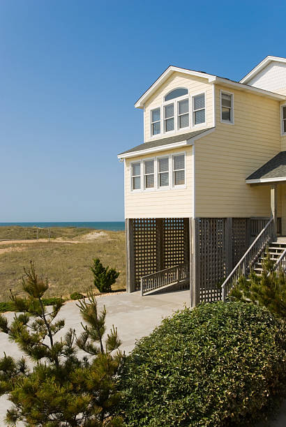 istock Beach House by the Ocean 136697882