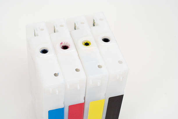 istock Color Ink Cartiridges for Printing 136698139