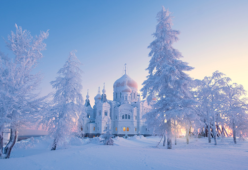 Assumption (Uspensky) Cathedral one of the most ancient church (1073-1078) in Kiev, Ukraine. UNESCO world heritage