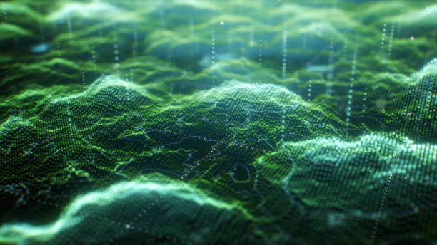 Information being uploaded from many locations in one landscape