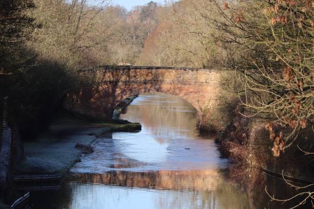 istock Oxford canal route England reflections 1366987112