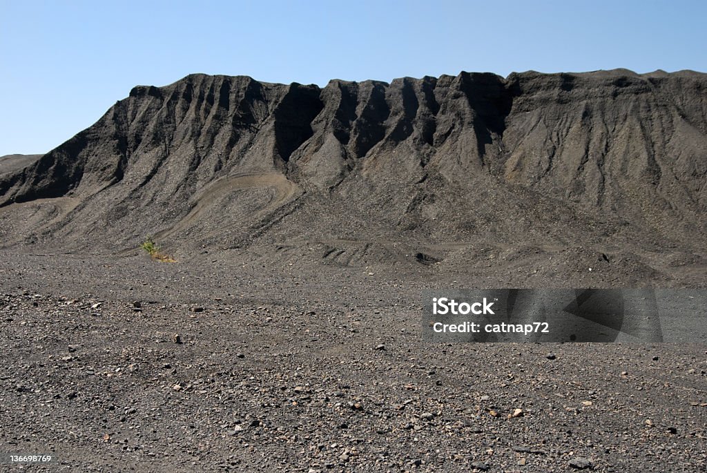 Pilha de resíduos de mineração de carvão, danos ambientais - Foto de stock de Pensilvânia royalty-free