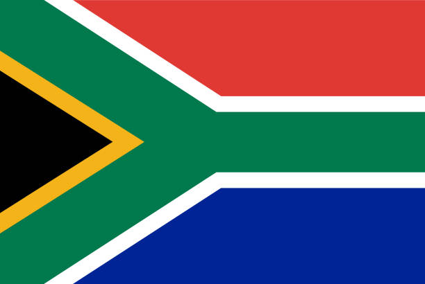ilustraciones, imágenes clip art, dibujos animados e iconos de stock de bandera de sudáfrica con color de forma estándar, símbolos de la plantilla de sudáfrica banner, tarjeta, publicidad, promoción, anuncios, diseño web, revista, "nand business matching country poster, vector - flag south african flag south africa national flag
