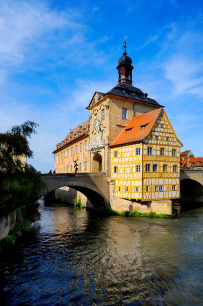 istock Historic town hall of Bamberg, Germany. 1366991986