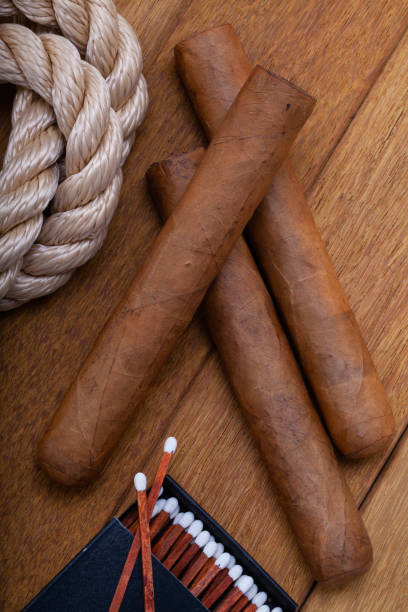 istock Still life with cigars on board the ship 1366995025
