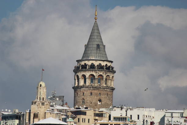 istock Galata Tower in Istanbul, Turkey - Galata Kulesi 1366996159