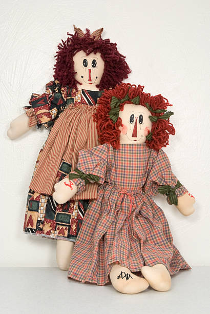 istock Rag Doll Toys, Country Style 136699986