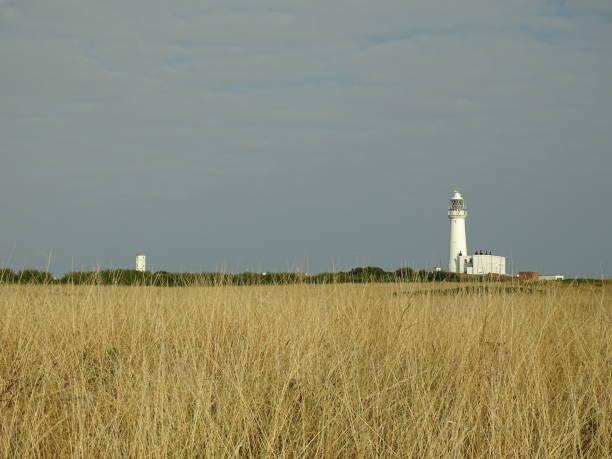 istock Flamborough lighthouse on a summers day 1367001211
