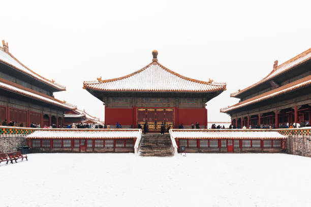 istock Beijing Forbidden City in the snow 1367002420