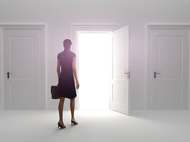 istock Door to success 136700792