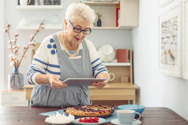 istock Senior woman at home 1367011967