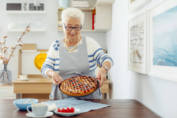 istock Senior woman at home 1367012441