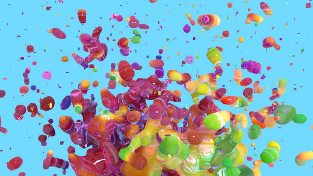 istock festive background with massive splash of multicolored paint 1367014473