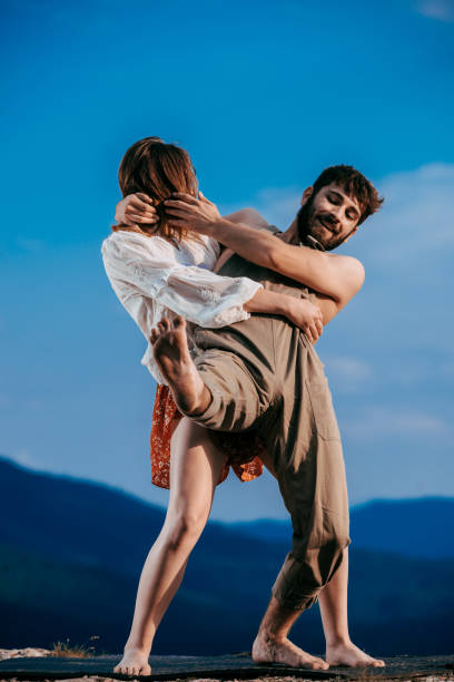 istock Young talented dancers practicing to the contest 1367015747